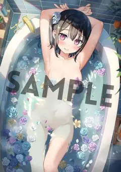 カントク しずくのお風呂 B2タペストリー