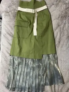 MURUAカーキ スカート マーメイドスカート Sサイズ 美品
