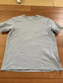 ユニクロ　コットンtシャツ 水色　XL