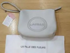 新品 イタリア製 la fille des fleurs ポーチ クラッチ