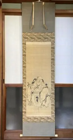 掛け軸 狩野芳崖 山水 絹本 名品 複製 希少 軸装 茶道具 掛軸 美品 です。 掛け軸 狩野芳崖 山水 絹本 名品 複製 希少 軸装 茶道具 掛軸 美