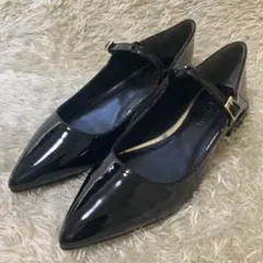 【新品】EVOLmetoka メトカ イーボル ポインテッドトゥ 黒 ストラップ