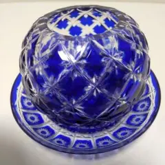 切子グラス ハンドカットグラスソーサ