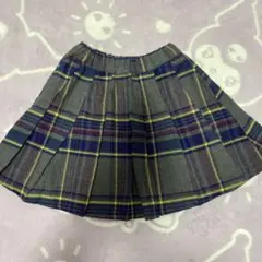 branshes キッズスカート Sサイズ チェック柄