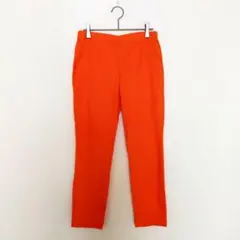 イノチェンテ カジュアルパンツ レギパン オレンジ L LL 総ゴム ストレッチ