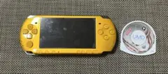 イエロー PSP 本体 ウイニングイレブン2009付き