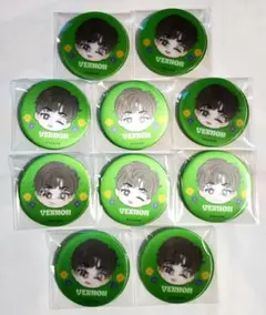 SEVENTEEN まじかる百貨店 缶バッジ バーノン 10点セット