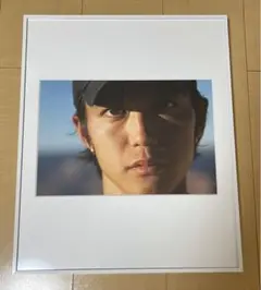 大迫傑 HARD WORK展 限定写真 松本昇大 直筆サイン証明書付
