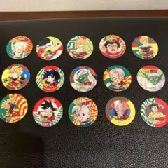 ドラゴンボールZ　めんこ　直径4㎝　15枚