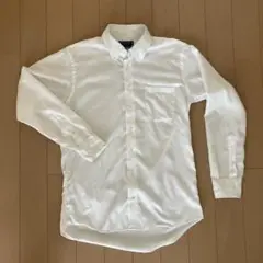 オリヒカ　長袖シャツ　ボタンダウン　L 41-86 LUXE