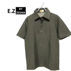 E.Z BY ZEGNA 半袖ポロシャツ　Mサイズ　ストレッチ　三陽商会