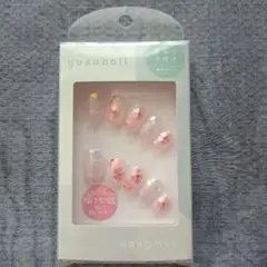 ユズネイル桜の花柄 ラメネイルチップ 10個セット新品未開封品日本和風和柄