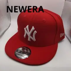 ◆1091 新品未使用　NEWERA　ニューヨークヤンキース　レッド