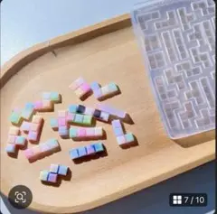 テトリス型シリコンレジン型