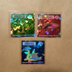 ポケモン　ウエハースシール　六英雄　3枚