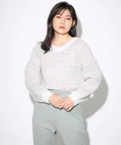 モヘヤ ニット トップ グレースコンチネンタル