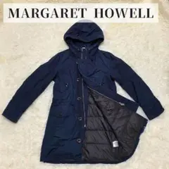【美品】マーガレットハウエル 3way モッズコート ライナー付き S 黒 MARGARET HOWELL（マーガレットハウエル）の「PERFORMANCE NYLON