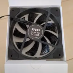 【ジャンク】MSI FORGE 100M ケース 純正 PC ファン