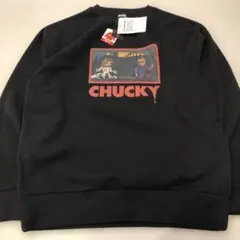 archive 新品 CHUCKY チャッキー スウェット トレーナー ブラック