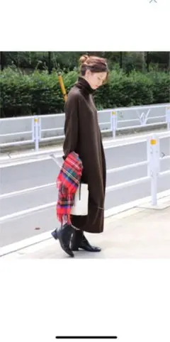 値下げ ジャーナルスタンダード タートルニットマキシワンピース