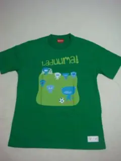 Laduuma! サッカーキャラクターTシャツ 緑