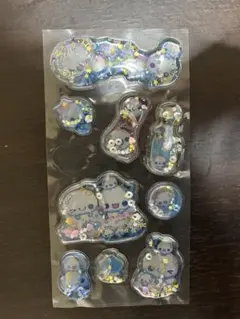 ぷくぷくあわわちゃん ウォーターシール