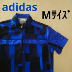 adidas Mサイズ ハーフジップシャツ　中古