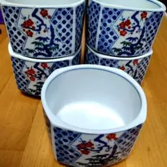 【和食器】　小鉢５個　昭和レトロ風