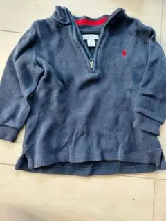 Ralph Lauren ジップアップ トップス 24M ネイビー