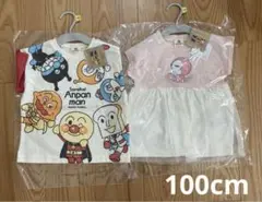 新品未使用　アンパンマン　ドキンちゃん　Tシャツ　100cm