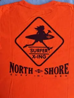 SURF-N-SEA サーフアンドシー Tシャツ オレンジ Mサイズ
