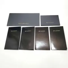 ブルガリ　純正　カード入れ　証明書入れ　【6枚セット売り】ブラック