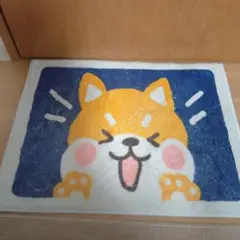 柴犬デザイン　玄関マット