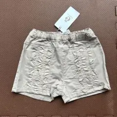 新品タグ付きコンビミニcombi miniフリル付きショートパンツ80