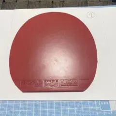 TIBHAR HYBRID K3fx 卓球　赤　特厚