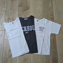 ピンクラテ Tシャツ3枚セットXS(150)