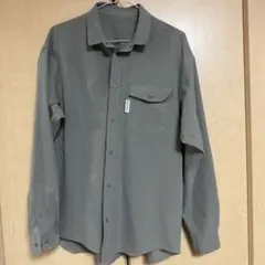 RIDGE グレー 長袖シャツ Mサイズ