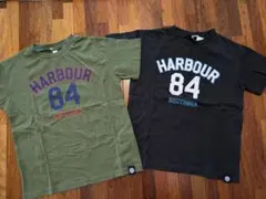 新品未使用　半袖Tシャツ　120サイズ　キッズ　2枚セット　色違いおそろい
