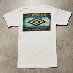 90s UMBRO アンブロ ロゴプリントTシャツ SサイズUSA製サッカー
