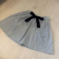 ケイトスペード ブルーストライプスカート