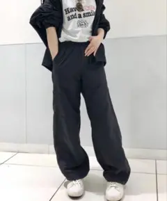 ユニクロ　ギアパンツ　ブラックS