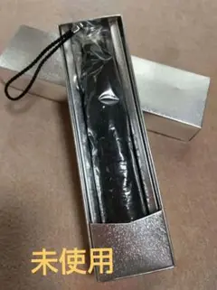 未使用 メンズブラック 折りたたみ傘　８本骨