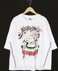 スカラー　152676：ScoLar25周年アフターパーティー柄Tシャツ