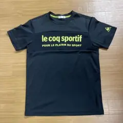 le coq sportif ルコック 半袖 機能Tシャツ ブラック M