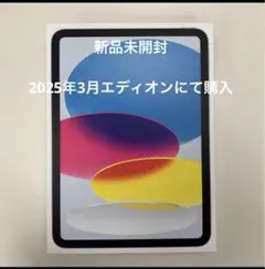 【値下げ！】新品未開封iPad 第10世代256GB ブルーWiFi版