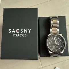 SACSNY Y'SACCS シルバー腕時計