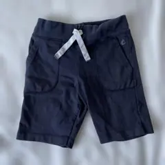 プチバトー　ネイビー ポケット付き ハーフパンツ