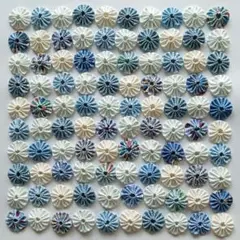 ハンドメイド　ヨーヨーキルト