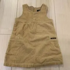 COMME CA ISM コーデュロイワンピース 90cm
