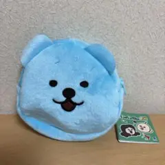 パンパンくんの日常　青キッコ　フェイスポーチ